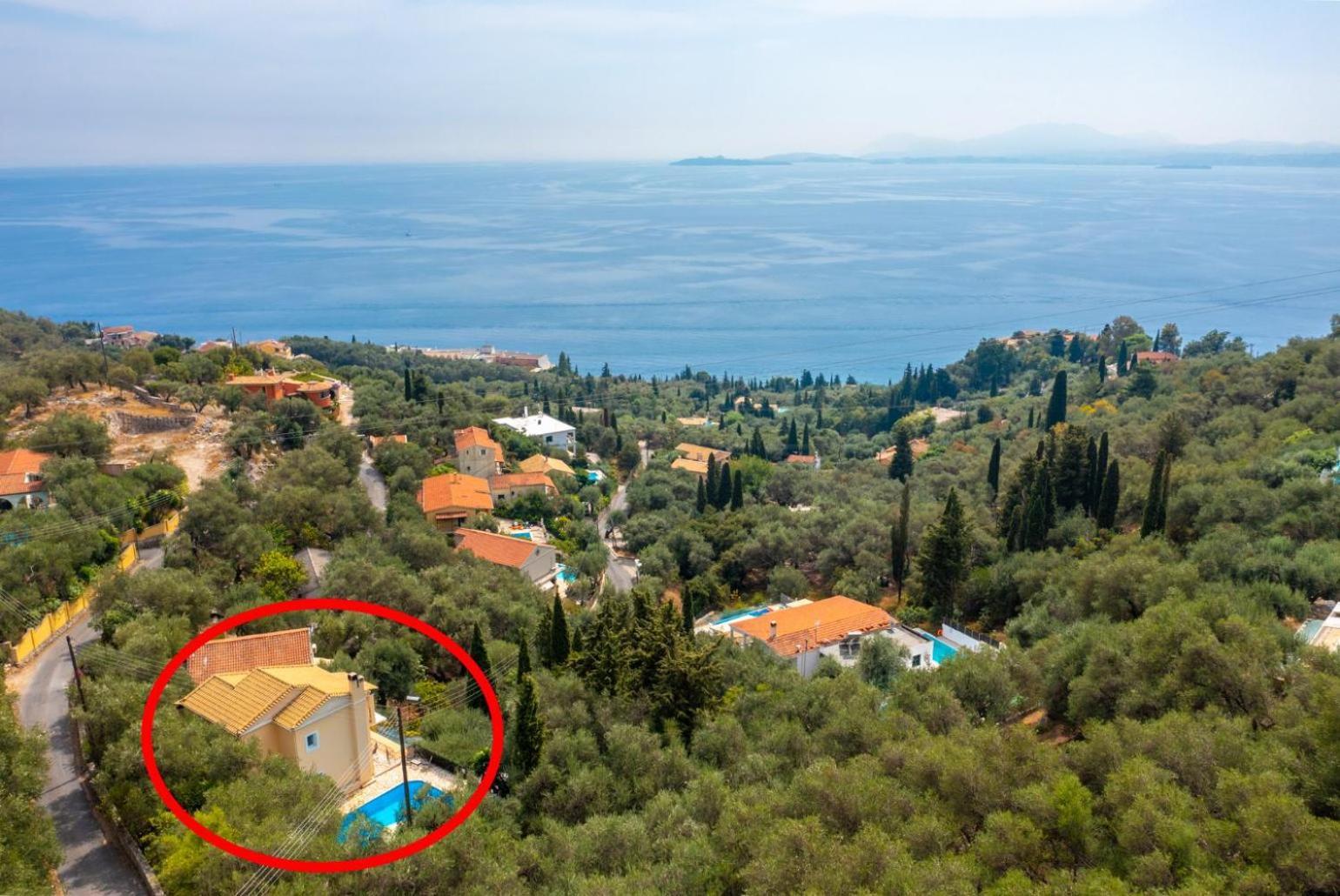 Villa Evie Nisaki  Esterno foto
